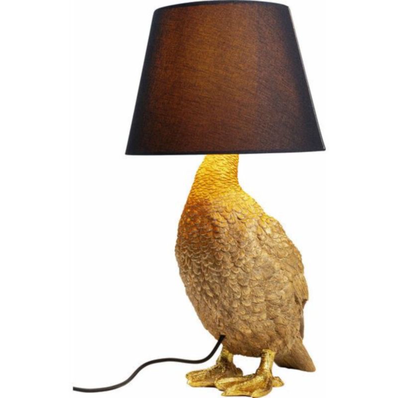 Настольная лампа A bird in ambush Черный Золотой Настольная лампа A bird in ambush Черный Золотой в Барнауле | Loft Concept