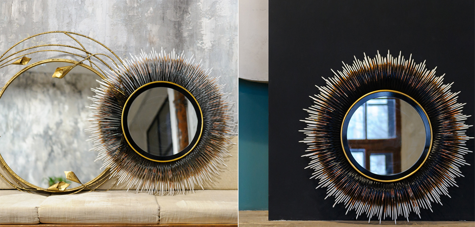 Зеркало Black Sun Mirror Зеркало Black Sun Mirror - Loft-Concept в Барнауле