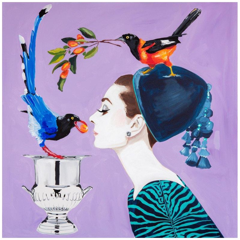 Картина Audrey with Birds and Kumquats Мульти Картина Audrey with Birds and Kumquats Мульти в Барнауле | Loft Concept
