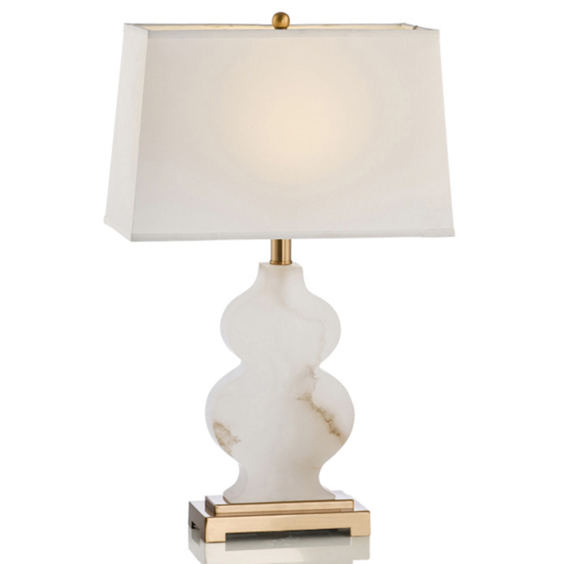 Настольная лампа Nieves White Латунь ivory ( слоновая кость ) Настольная лампа Nieves White Латунь ivory ( слоновая кость ) в Барнауле | Loft Concept