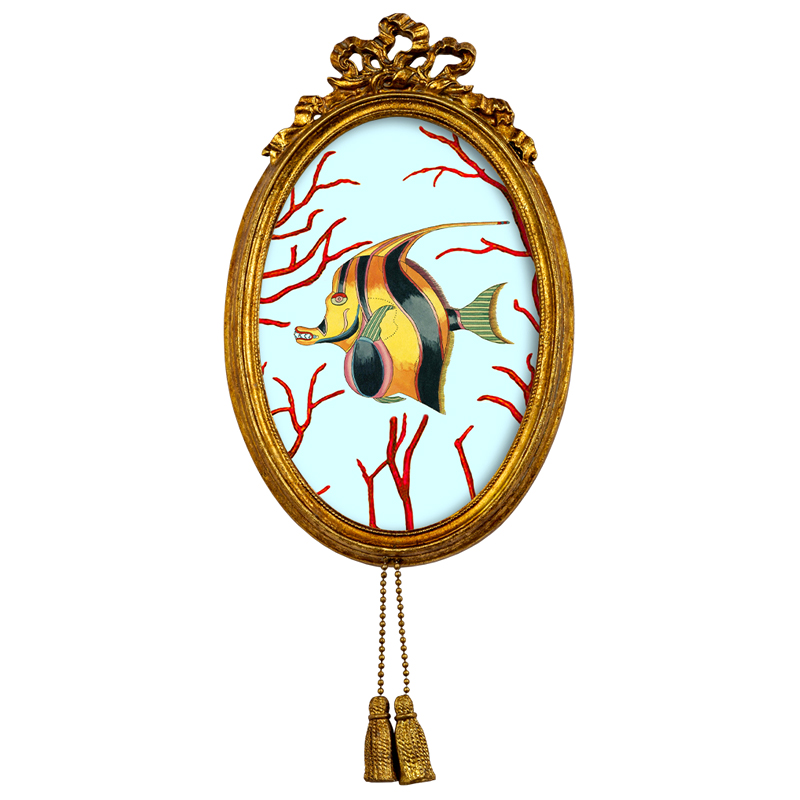 Постер Seashell Still Life с кисточками 4 Мульти Золотой Постер Seashell Still Life с кисточками 4 Мульти Золотой в Барнауле | Loft Concept