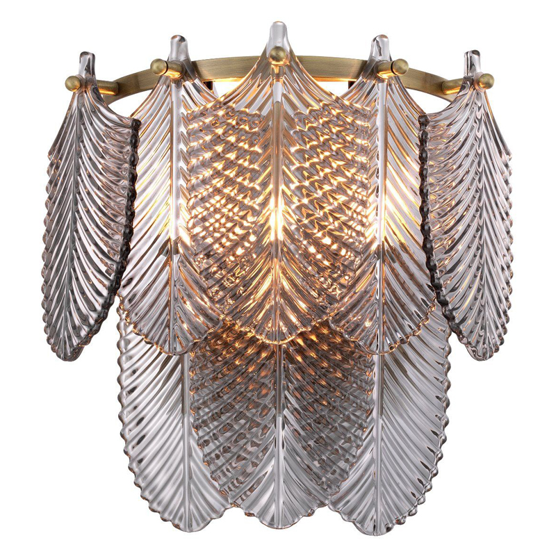 Бра Eichholtz Wall Lamp Verbier smoke Стекло Смок Латунь Бра Eichholtz Wall Lamp Verbier smoke Стекло Смок Латунь в Барнауле | Loft Concept