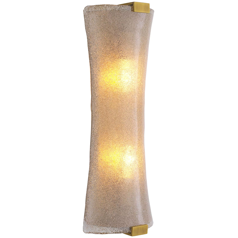 Бра Eichholtz Wall Lamp Bern Латунь Прозрачный Стекло Смок Бра Eichholtz Wall Lamp Bern Латунь Прозрачный Стекло Смок в Барнауле | Loft Concept