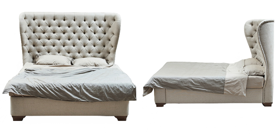 Кровать Aivengo Bed White Кровать Aivengo Bed White - Loft-Concept в Барнауле