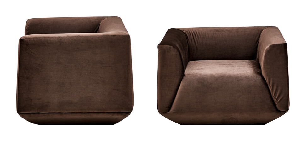 Armchair Cube Brown Большое Кресло Куб Armchair Cube Brown Большое Кресло Куб - Loft-Concept в Барнауле