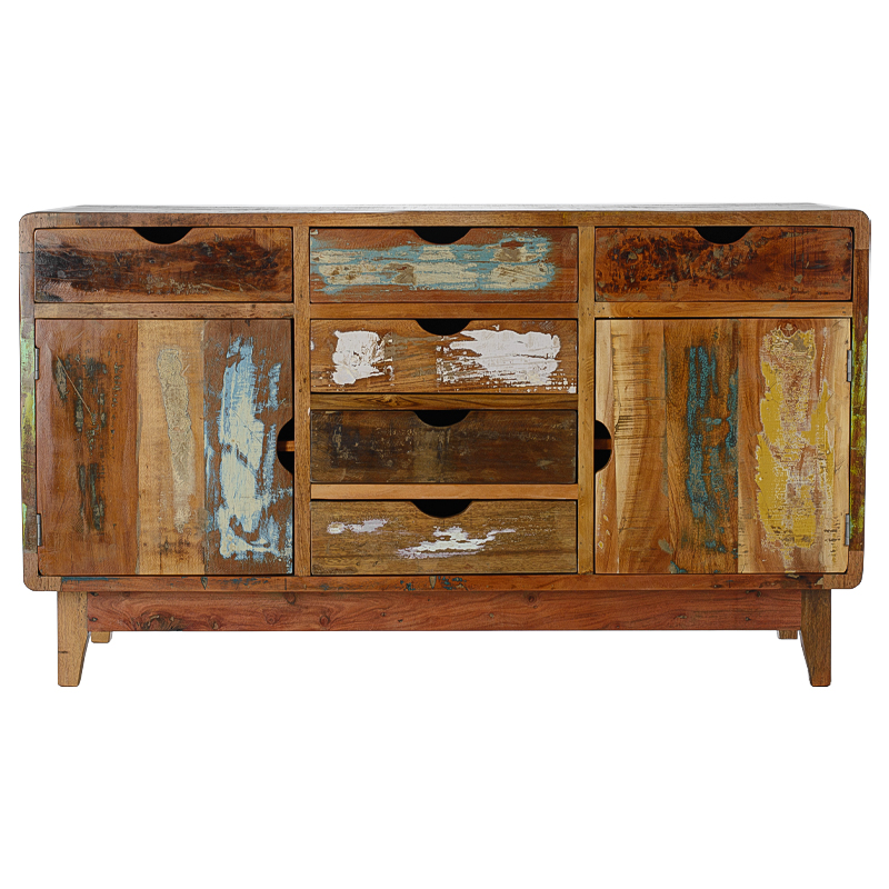 Комод Antique Wood Bureau Коричневый винтаж Комод Antique Wood Bureau Коричневый винтаж в Барнауле | Loft Concept