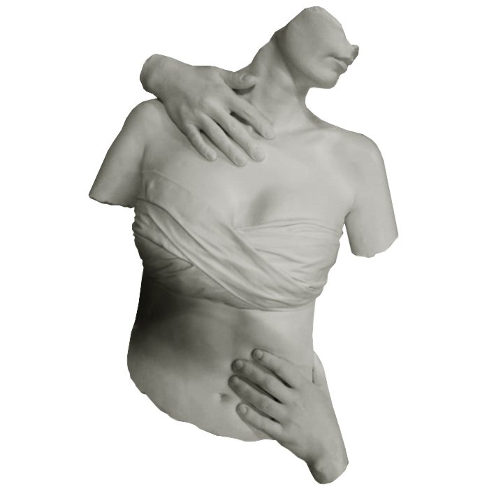 Бра Sculpture Female Torso Wall lamp Золотой Белый Бра Sculpture Female Torso Wall lamp Золотой Белый в Барнауле | Loft Concept