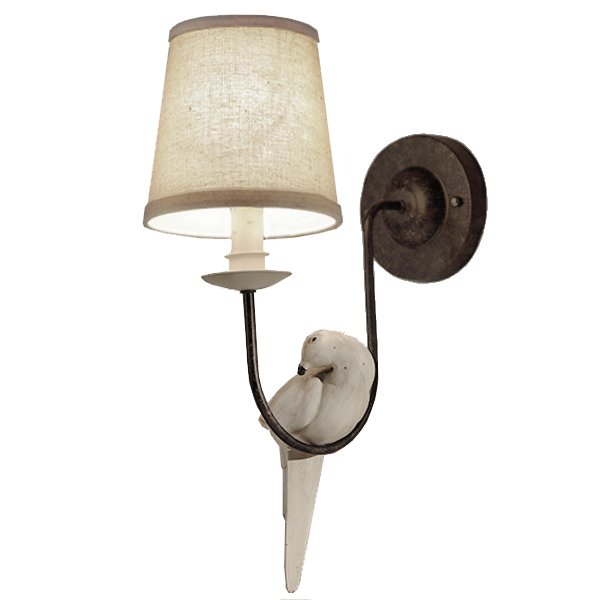 Бра Norman Bird Wall Lamp One II ivory ( слоновая кость ) Бра Norman Bird Wall Lamp One II ivory ( слоновая кость ) в Барнауле | Loft Concept
