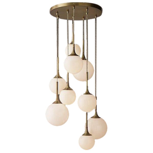 Люстра Restoration Hardware Whitney Chandelier   Латунь в Барнауле | Loft Concept 