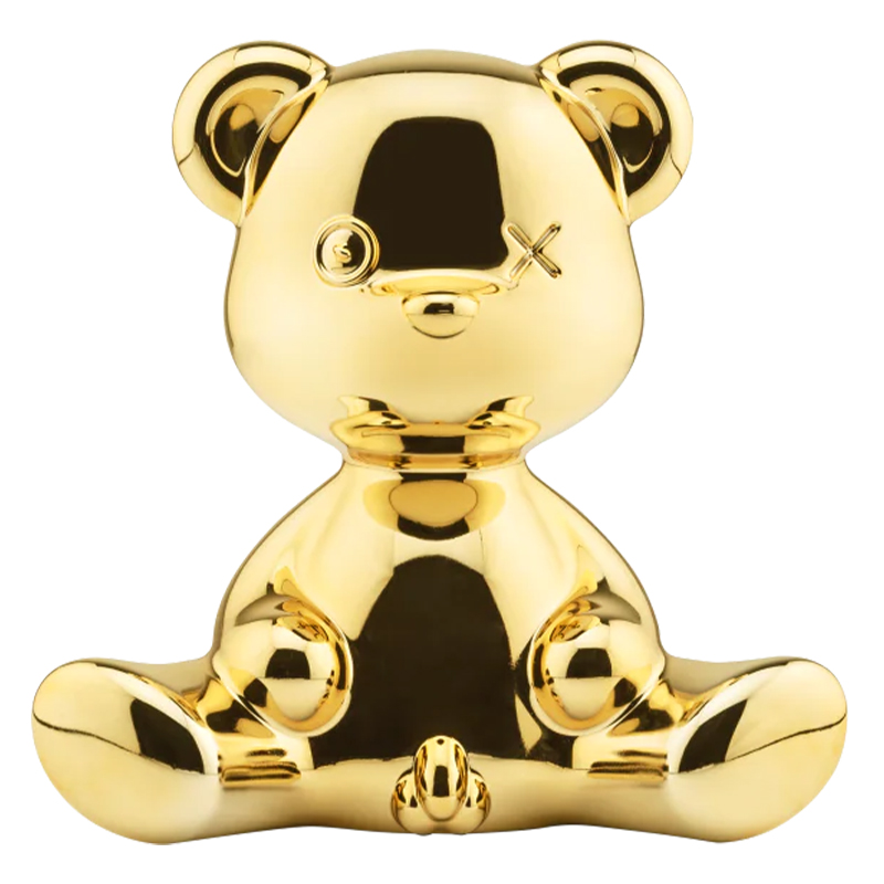 Статуэтка Teddy Boy Metal Finish with Cable Золото Глянцевое золото Статуэтка Teddy Boy Metal Finish with Cable Золото Глянцевое золото в Барнауле | Loft Concept