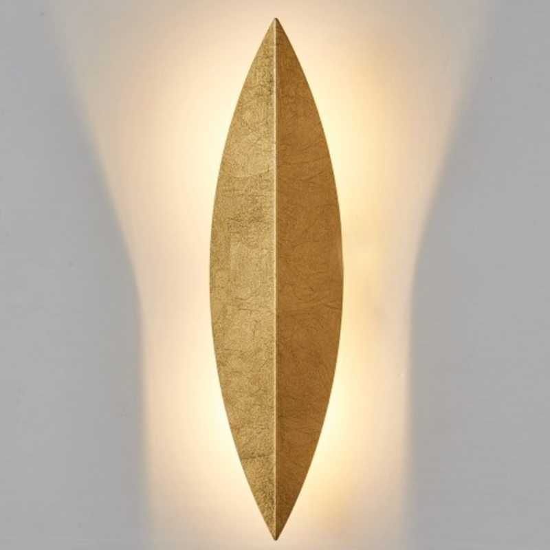 Art Deco Leaf Wall Lamp Gold Золотой Art Deco Leaf Wall Lamp Gold Золотой в Барнауле | Loft Concept