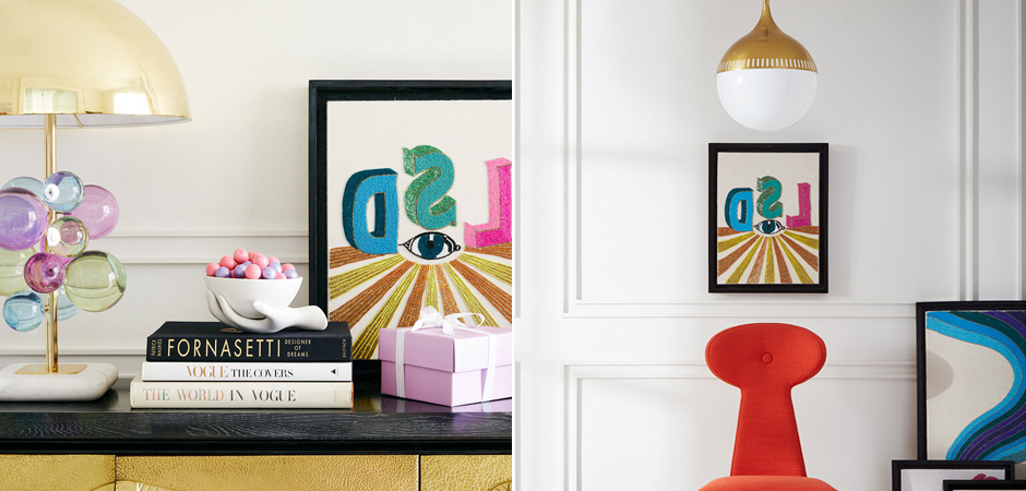 Панно Jonathan Adler LSD BEADED WALL ART Панно Jonathan Adler LSD BEADED WALL ART - Loft-Concept в Барнауле