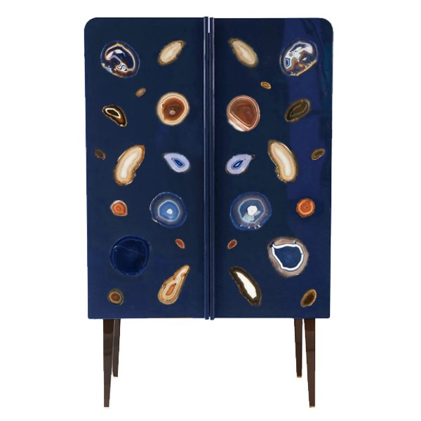 Patrick Naggar Gem Cabinet шкаф украшенный агатами Коричневый Шоколад (Chocolate) Patrick Naggar Gem Cabinet шкаф украшенный агатами Коричневый Шоколад (Chocolate) в Барнауле | Loft Concept