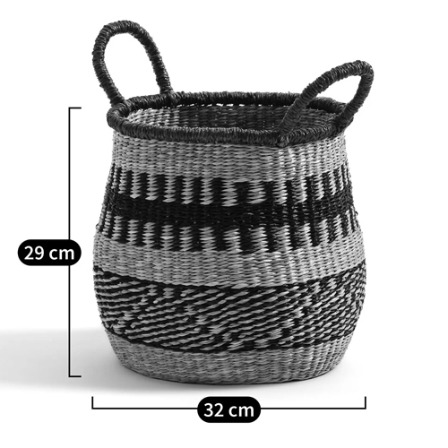 Круглая плетеная корзина Oyana Wicker Basket Круглая плетеная корзина Oyana Wicker Basket в Барнауле