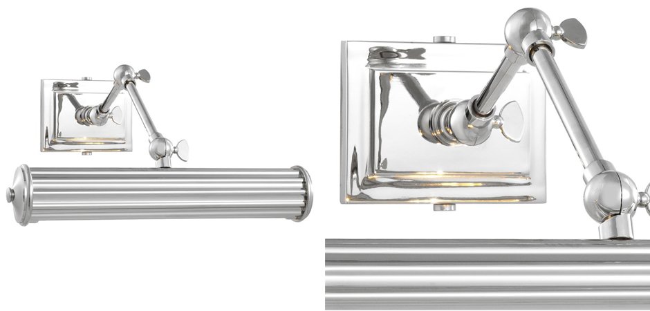 Бра Eichholtz Wall Lamp Luca S Nickel Бра Eichholtz Wall Lamp Luca S Nickel - Loft-Concept в Барнауле
