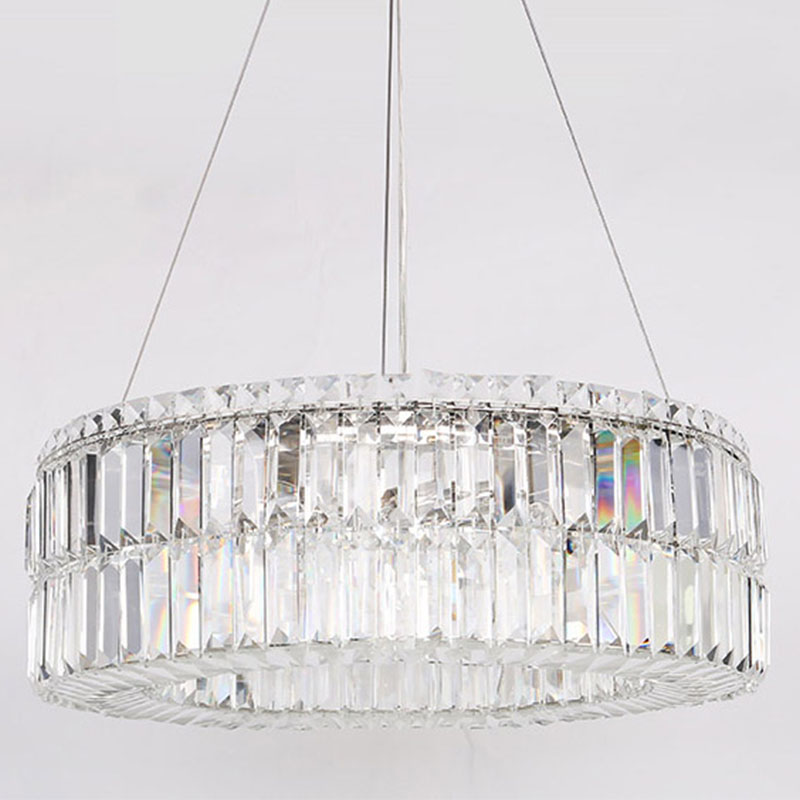 Люстра Darleen Crystal Nickel Chandelier 12 Никель Прозрачный (Transparent) Люстра Darleen Crystal Nickel Chandelier 12 Никель Прозрачный (Transparent) в Барнауле | Loft Concept