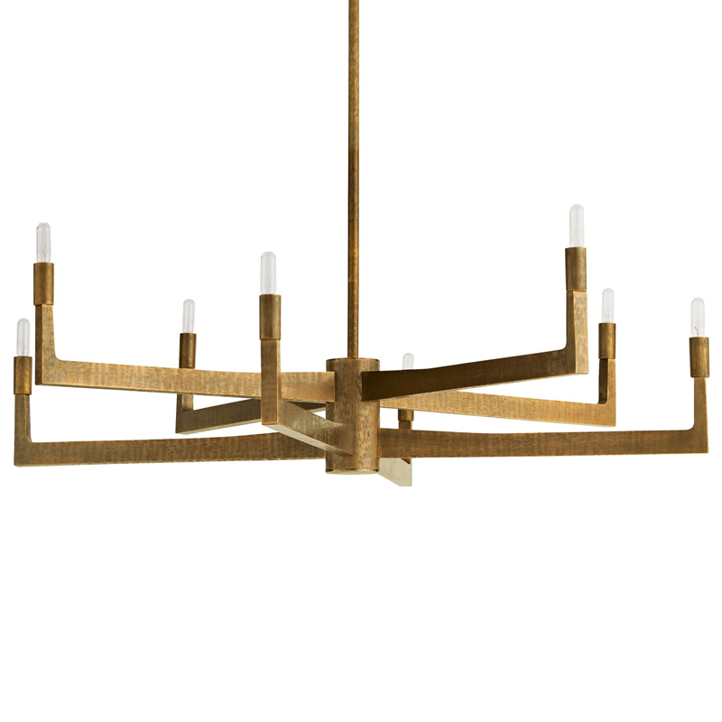 Люстра Arteriors GRIFF CHANDELIER Золотой Латунь в Барнауле | Loft Concept 