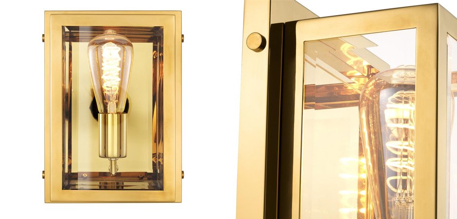 Бра Eichholtz Wall Lamp Odeon Gold Бра Eichholtz Wall Lamp Odeon Gold - Loft-Concept в Барнауле