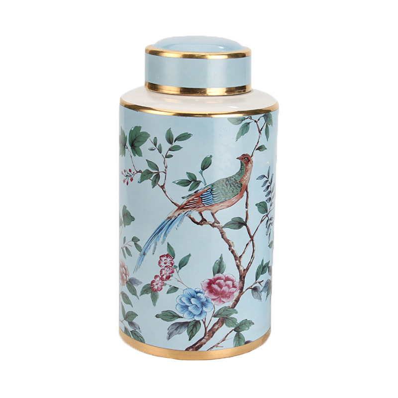 Ваза Garden Blue Vase big Мульти Ваза Garden Blue Vase big Мульти в Барнауле | Loft Concept