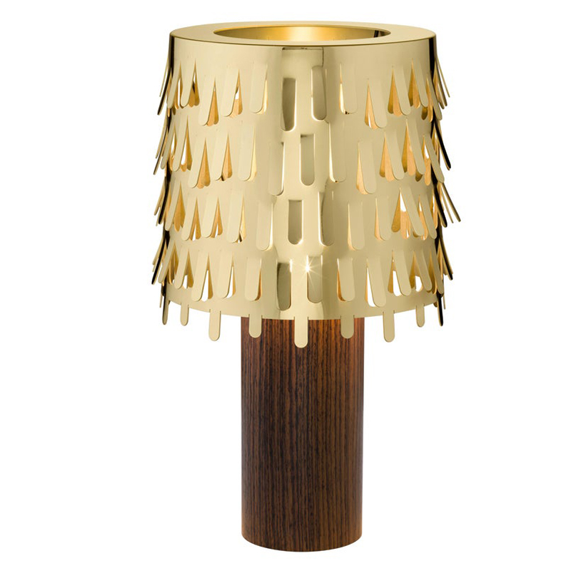 Настольная лампа Foglie Table Lamp Золотой Настольная лампа Foglie Table Lamp Золотой в Барнауле | Loft Concept