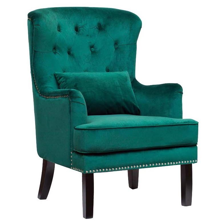 Кресло Stony Brook Chair Green Изумрудный Кресло Stony Brook Chair Green Изумрудный в Барнауле | Loft Concept