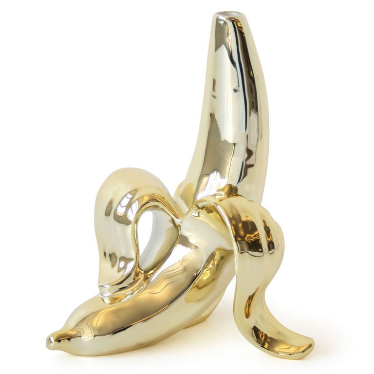 Статуэтка BANANA BUD VASE Глянцевое золото Статуэтка BANANA BUD VASE Глянцевое золото в Барнауле | Loft Concept