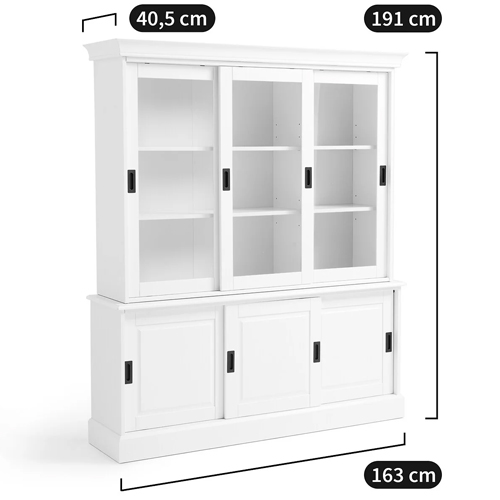 Витрина из массива сосны Cobbett White Wood Showcase Витрина из массива сосны Cobbett White Wood Showcase в Барнауле