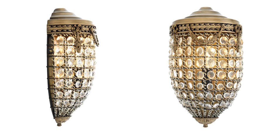 Бра Eichholtz Wall Lamp Emperor Brass - Loft-Concept в Барнауле