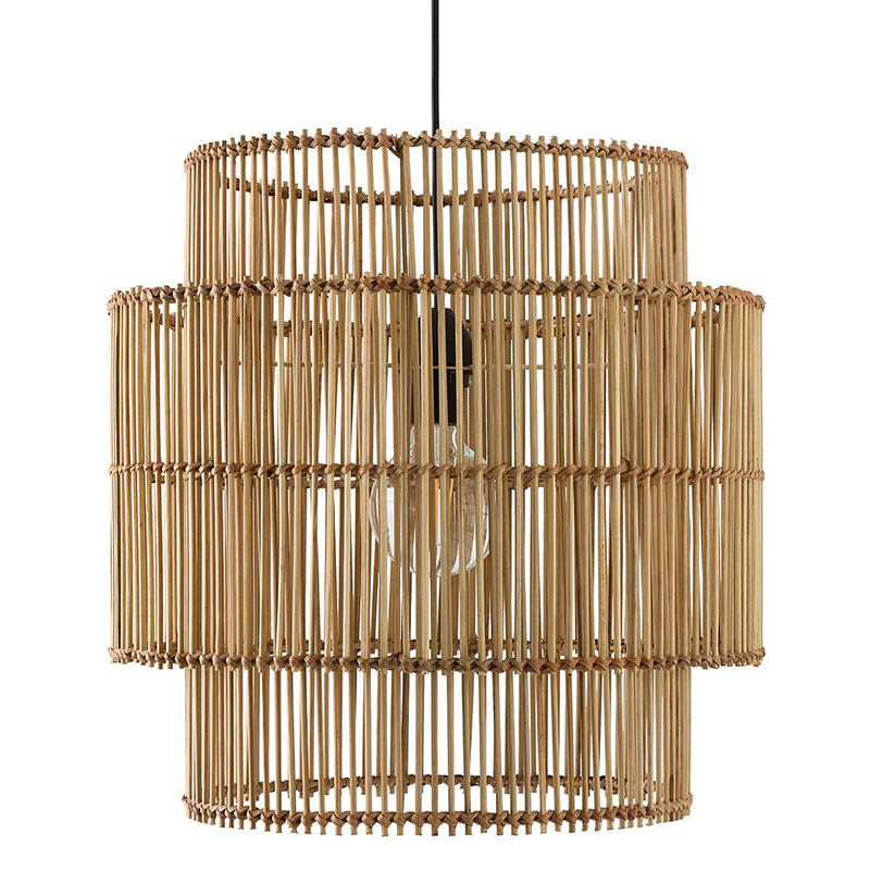 Подвесной светильник Larsen Wicker Bamboo Бежевый Подвесной светильник Larsen Wicker Bamboo Бежевый в Барнауле | Loft Concept