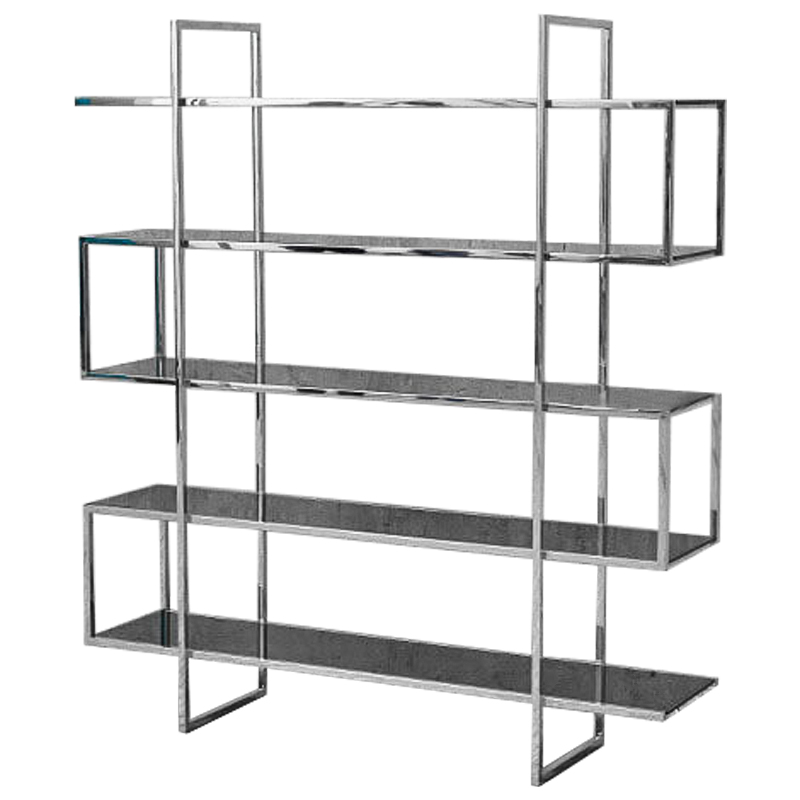 Стеллаж Maze Rack Прозрачный черный Хром Стеллаж Maze Rack Прозрачный черный Хром в Барнауле | Loft Concept