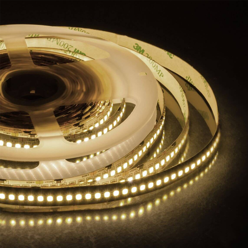 Светодиодная лента 26W/m 240Led/m 2835SMD теплый белый Белый Светодиодная лента 26W/m 240Led/m 2835SMD теплый белый Белый в Барнауле | Loft Concept