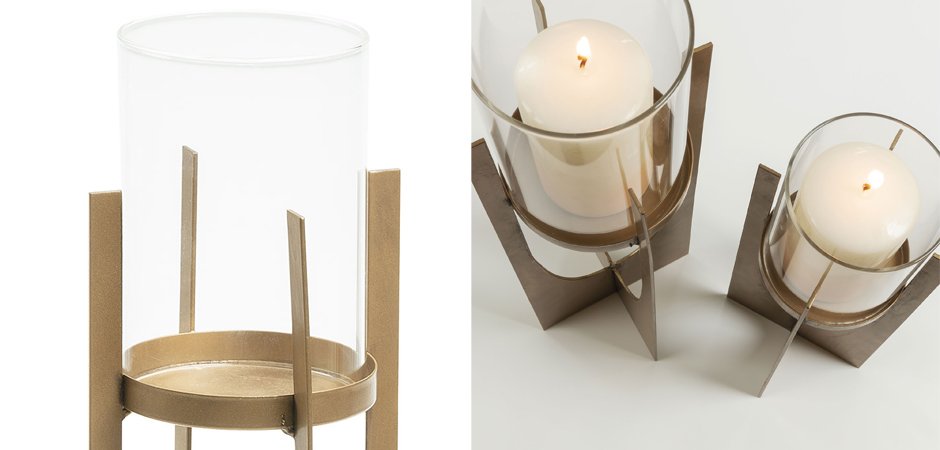 Комплект из 2-х подсвечников Coasters Комплект из 2-х подсвечников Coasters - Loft-Concept в Барнауле