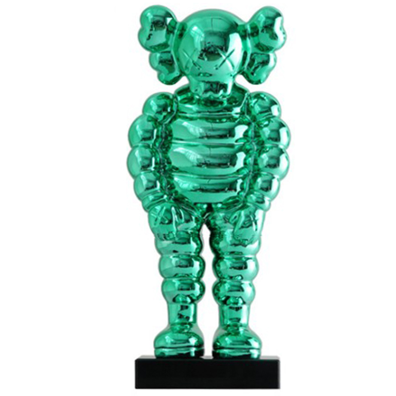 Статуэтка KAWS Bowed Down Green on stand Зеленый Статуэтка KAWS Bowed Down Green on stand Зеленый в Барнауле | Loft Concept