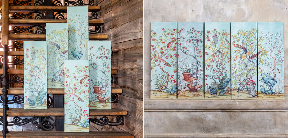 Постер Blue Chinoiserie 3 Постер Blue Chinoiserie 3 - Loft-Concept в Барнауле