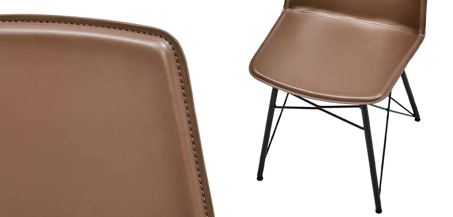 Стул Blaan Stool  brown - фото №1