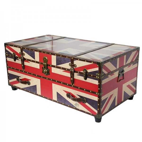 Сундук Union Jack Traveler Style Сундук Union Jack Traveler Style в Барнауле | Loft Concept