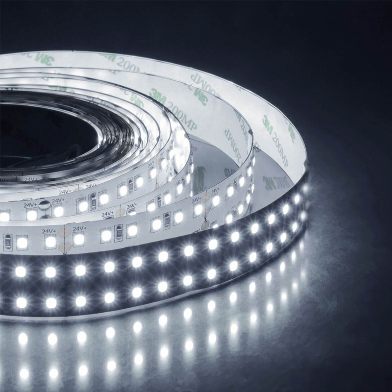 Светодиодная лента 38W/m 240Led/m 2835SMD холодный белый Белый Светодиодная лента 38W/m 240Led/m 2835SMD холодный белый Белый в Барнауле | Loft Concept