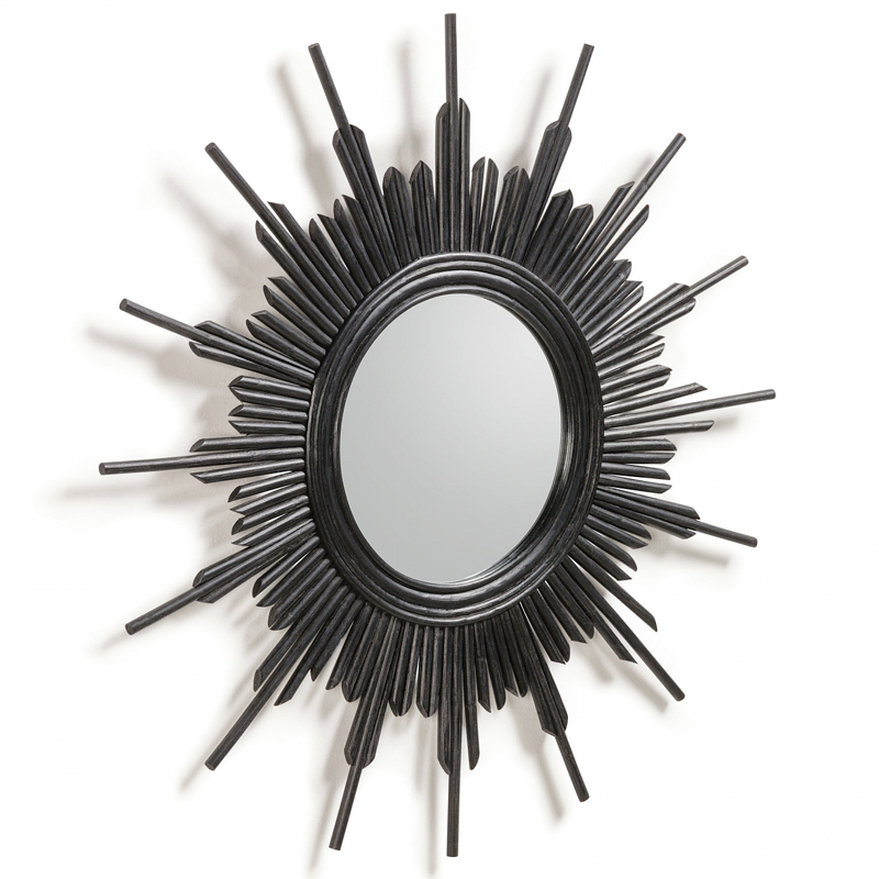 Зеркало черное солнце Mirror black sun Черный Зеркало черное солнце Mirror black sun Черный в Барнауле | Loft Concept
