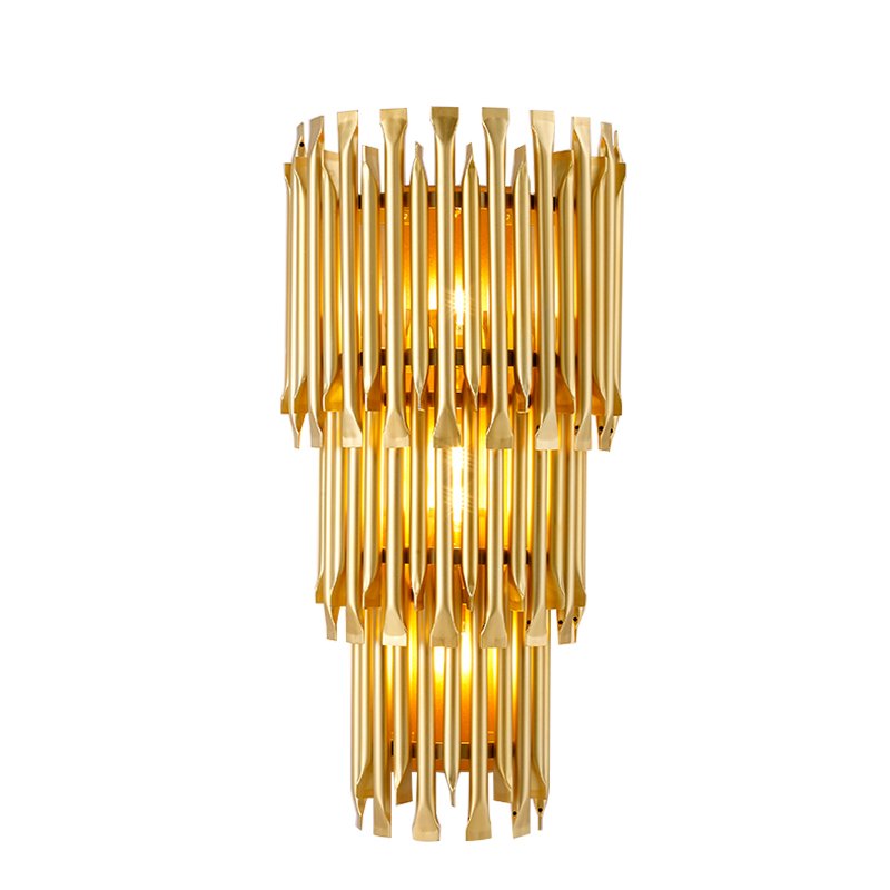 Бра MATHENY III WALL LAMP by DELIGHTFULL Gold Глянцевое золото матовое золото Бра MATHENY III WALL LAMP by DELIGHTFULL Gold Глянцевое золото матовое золото в Барнауле | Loft Concept