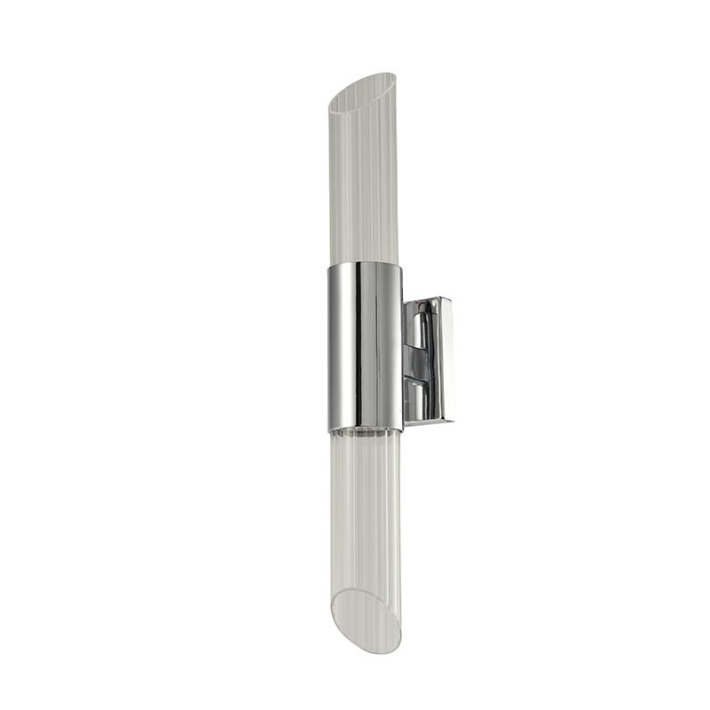Бра Glass Rod Light chrome Хром Прозрачное Стекло Бра Glass Rod Light chrome Хром Прозрачное Стекло в Барнауле | Loft Concept