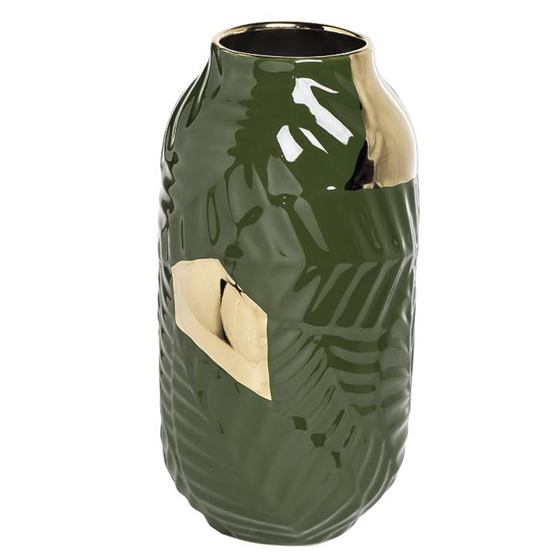 Ваза Arvid Vase Золотой Зеленый Ваза Arvid Vase Золотой Зеленый в Барнауле | Loft Concept