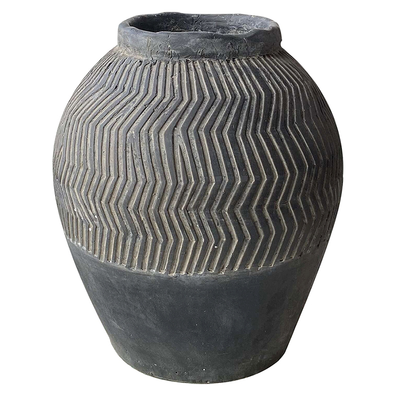 Ваза Kamaria Vase Gray Серый Ваза Kamaria Vase Gray Серый в Барнауле | Loft Concept