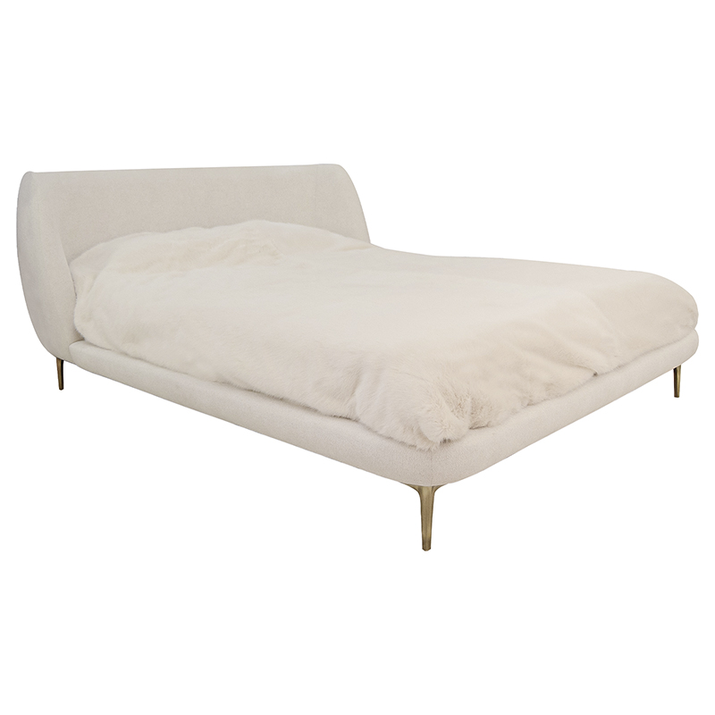 Кровать Reinaldo Bed Белый Кровать Reinaldo Bed Белый в Барнауле | Loft Concept