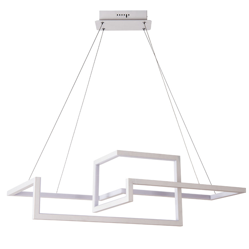 Люстра Esther Geometric White Chandelier II Белый в Барнауле | Loft Concept 
