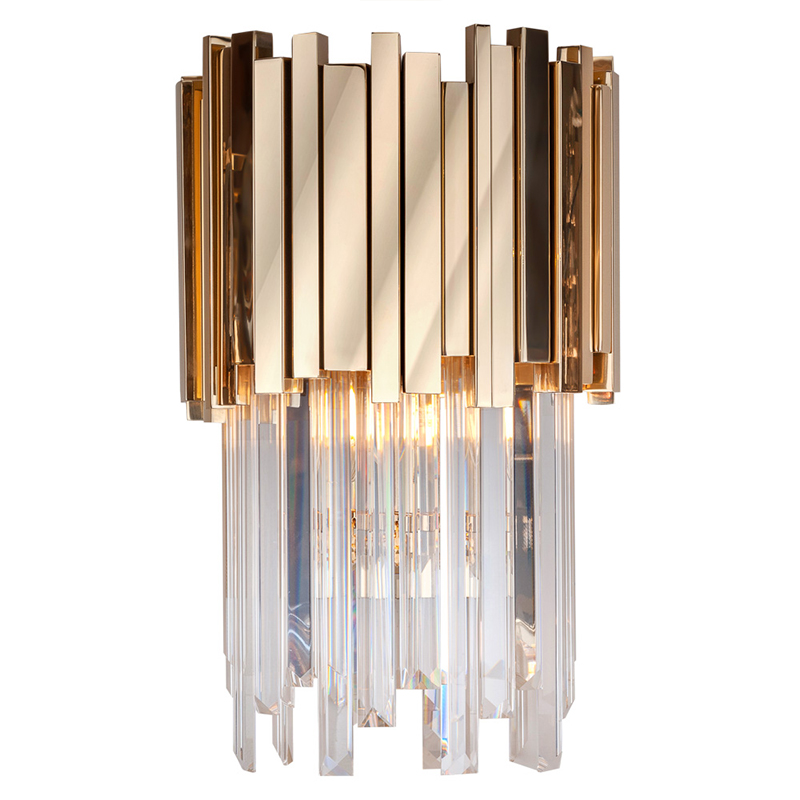 Бра Luxxu Modern Cascade Wall Lamp Gold 40 Золотой Прозрачное Стекло Бра Luxxu Modern Cascade Wall Lamp Gold 40 Золотой Прозрачное Стекло в Барнауле | Loft Concept
