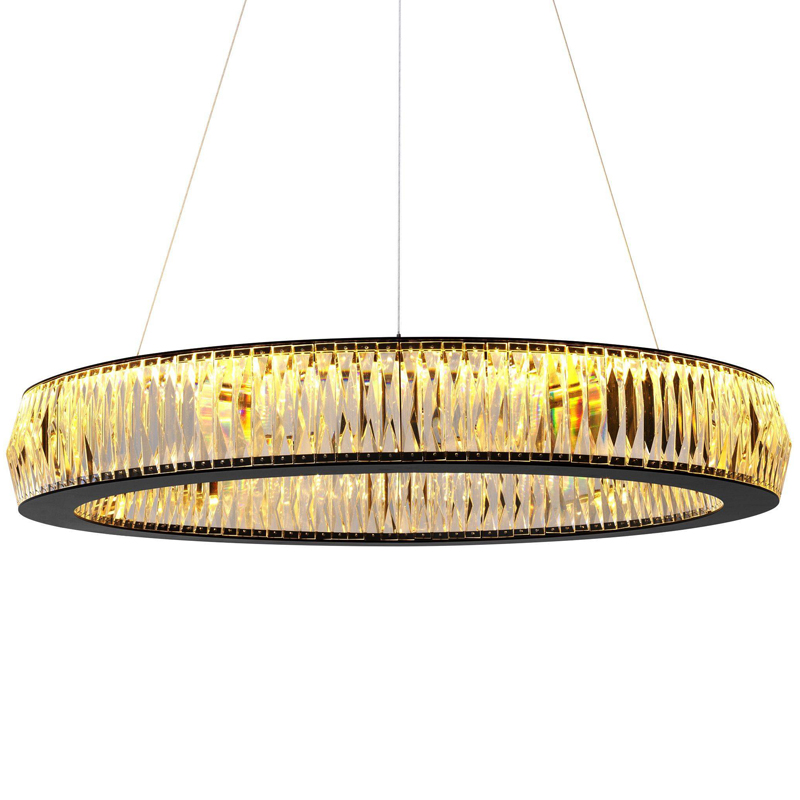 Люстра Eichholtz Chandelier Vancouver L Черный Прозрачный (Transparent) Люстра Eichholtz Chandelier Vancouver L Черный Прозрачный (Transparent) в Барнауле | Loft Concept