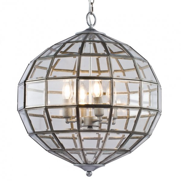 Люстра Lantern Luna nickel M Люстра Lantern Luna nickel M в Барнауле | Loft Concept