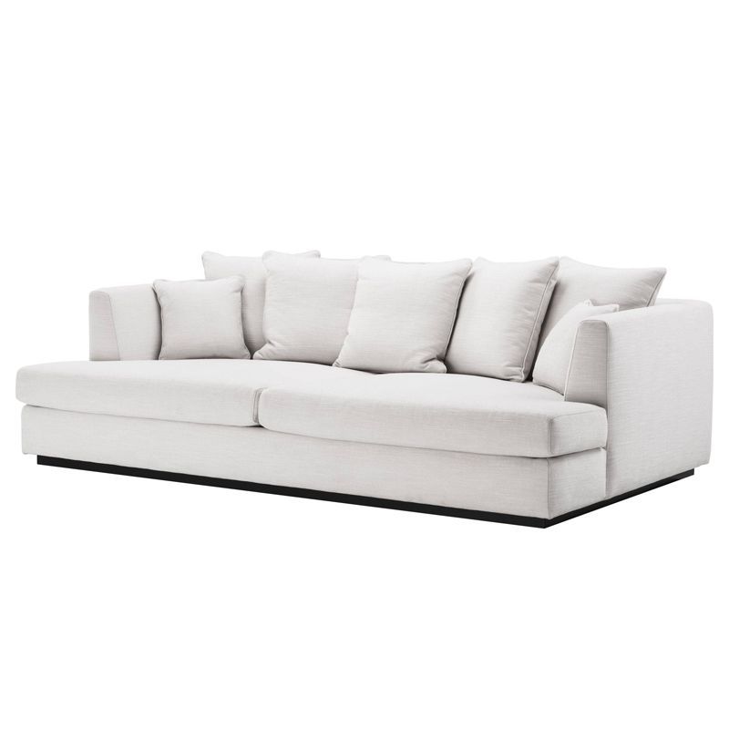 Диван Eichholtz Sofa Taylor Lounge Белый Черный Диван Eichholtz Sofa Taylor Lounge Белый Черный в Барнауле | Loft Concept