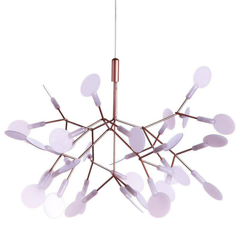 Люстра Heracleum copper 50 Медь Белый Люстра Heracleum copper 50 Медь Белый в Барнауле | Loft Concept