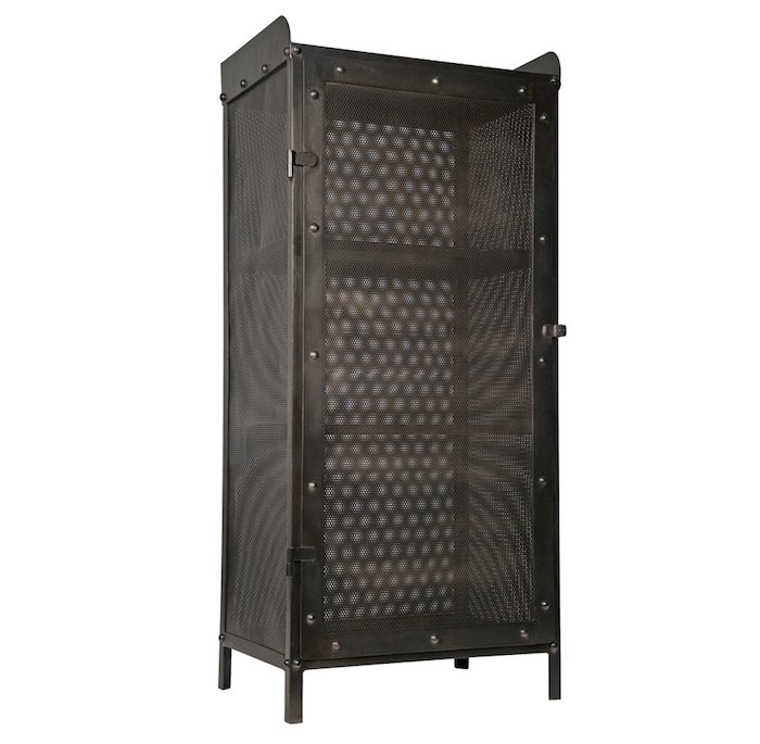Буфет Industrial Loft Dark Metal Tall Cabinet Черный Буфет Industrial Loft Dark Metal Tall Cabinet Черный в Барнауле | Loft Concept